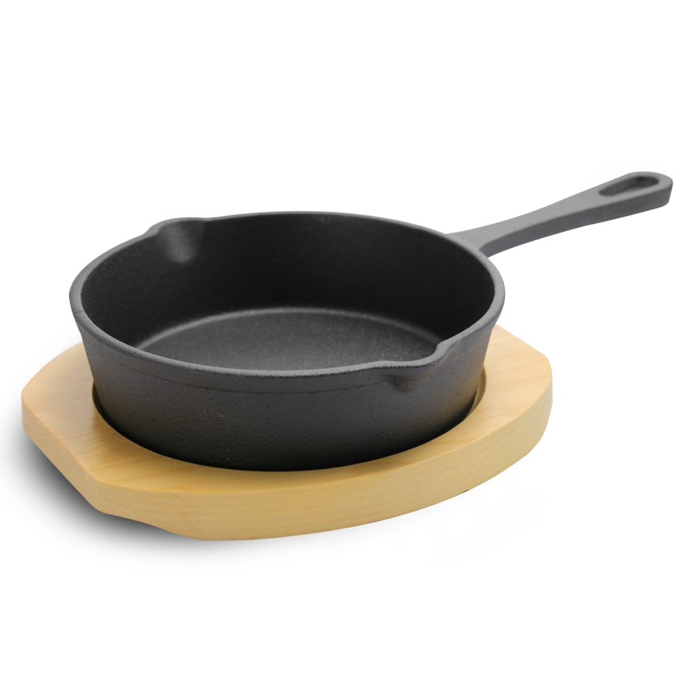 Gibson Home Campton Mini Round Cast Iron Frying Pan, Black MPN:995105757M