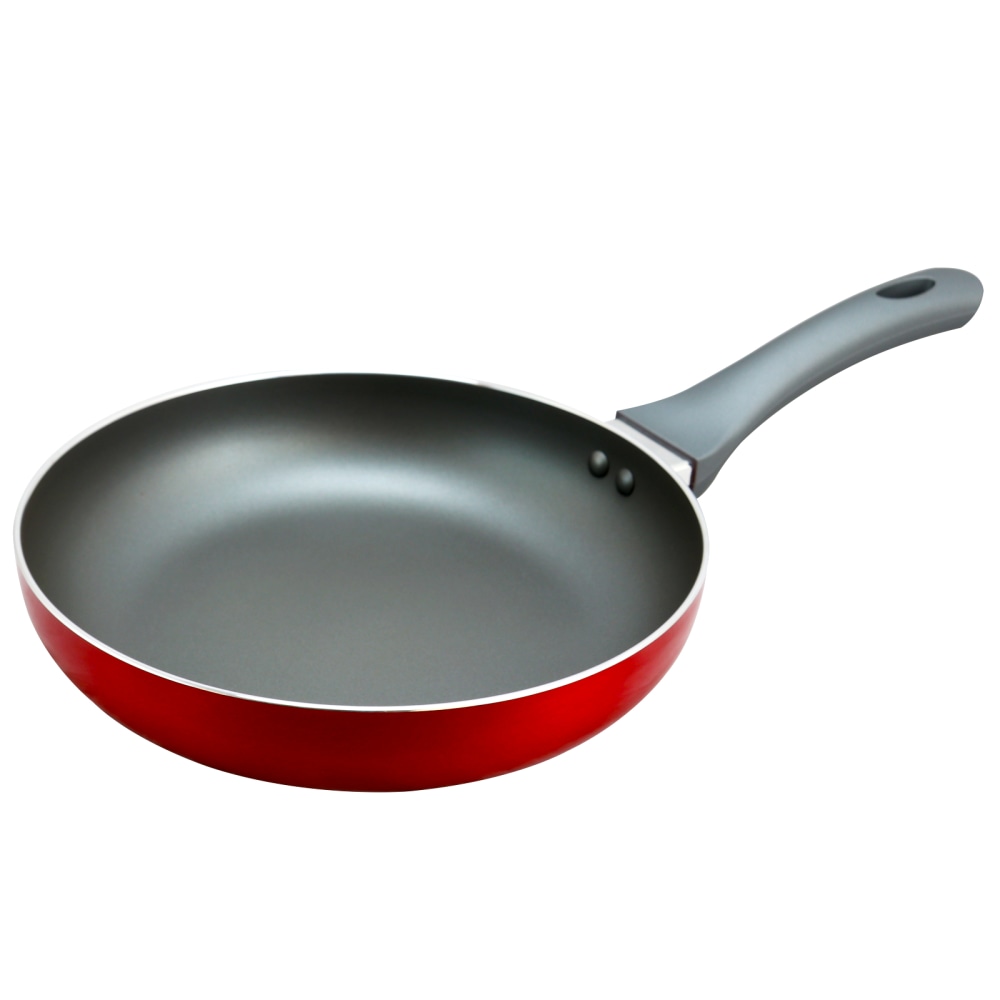 Oster Herscher Aluminum Frying Pan, 9-1/2in, Red MPN:995105838M