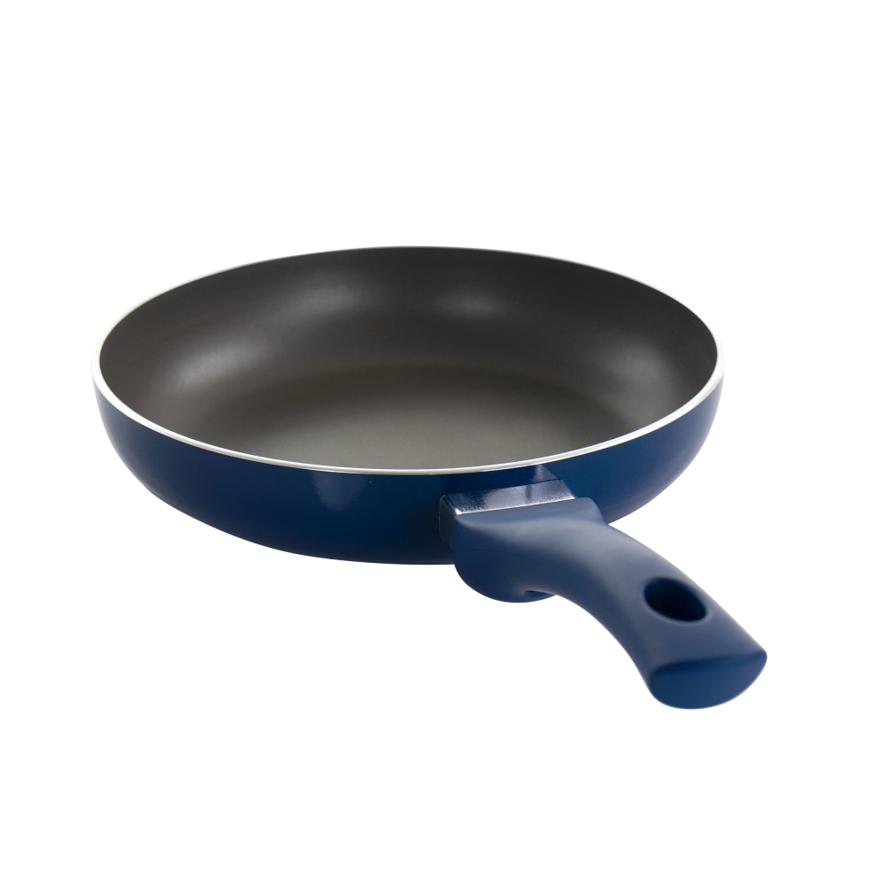 Gibson Home Charmont Aluminum Non-Stick Frying Pan, 9-1/2in, Blue MPN:995114949M