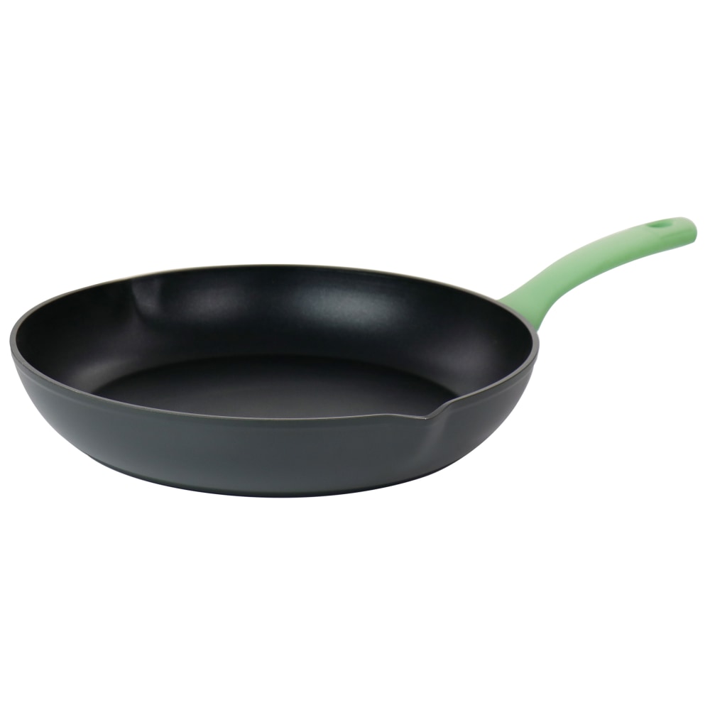 Oster Rigby Aluminum Non-Stick Frying Pan, 12in, Green MPN:995115158M