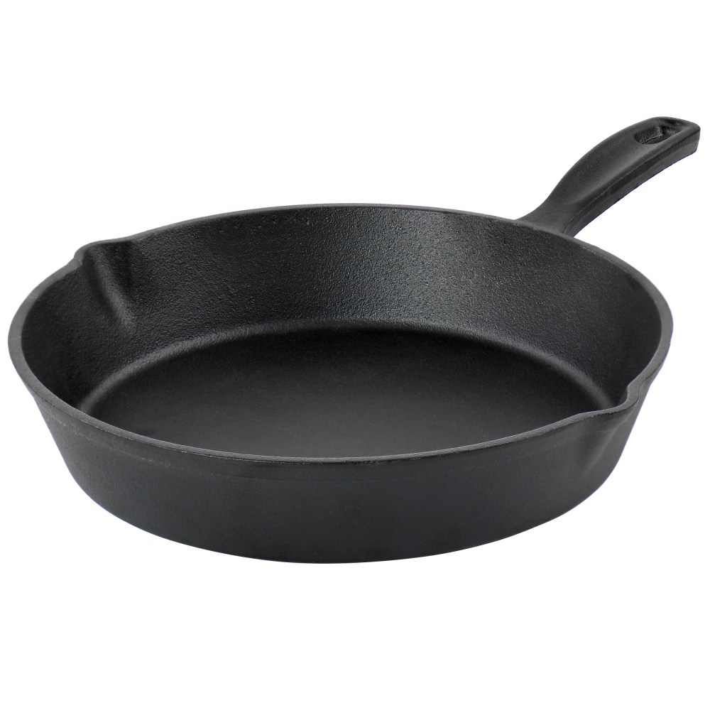 Oster Castaway Round Cast Iron Grill Pan, 10in, Black MPN:995116948M