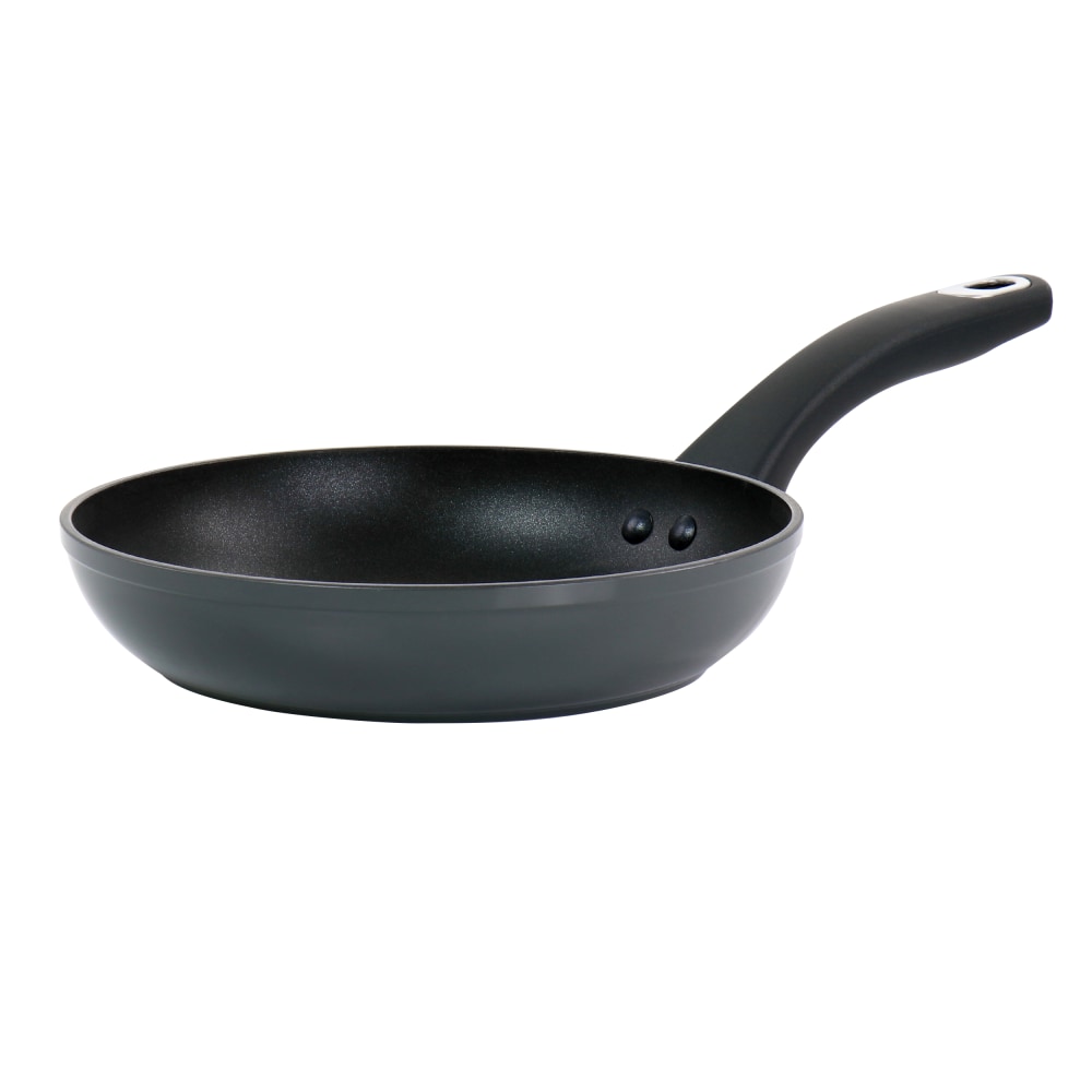 Martha Stewart Everyday Aluminum Non-Stick Frying Pan, 8in, Sharkey Gray MPN:995117287M