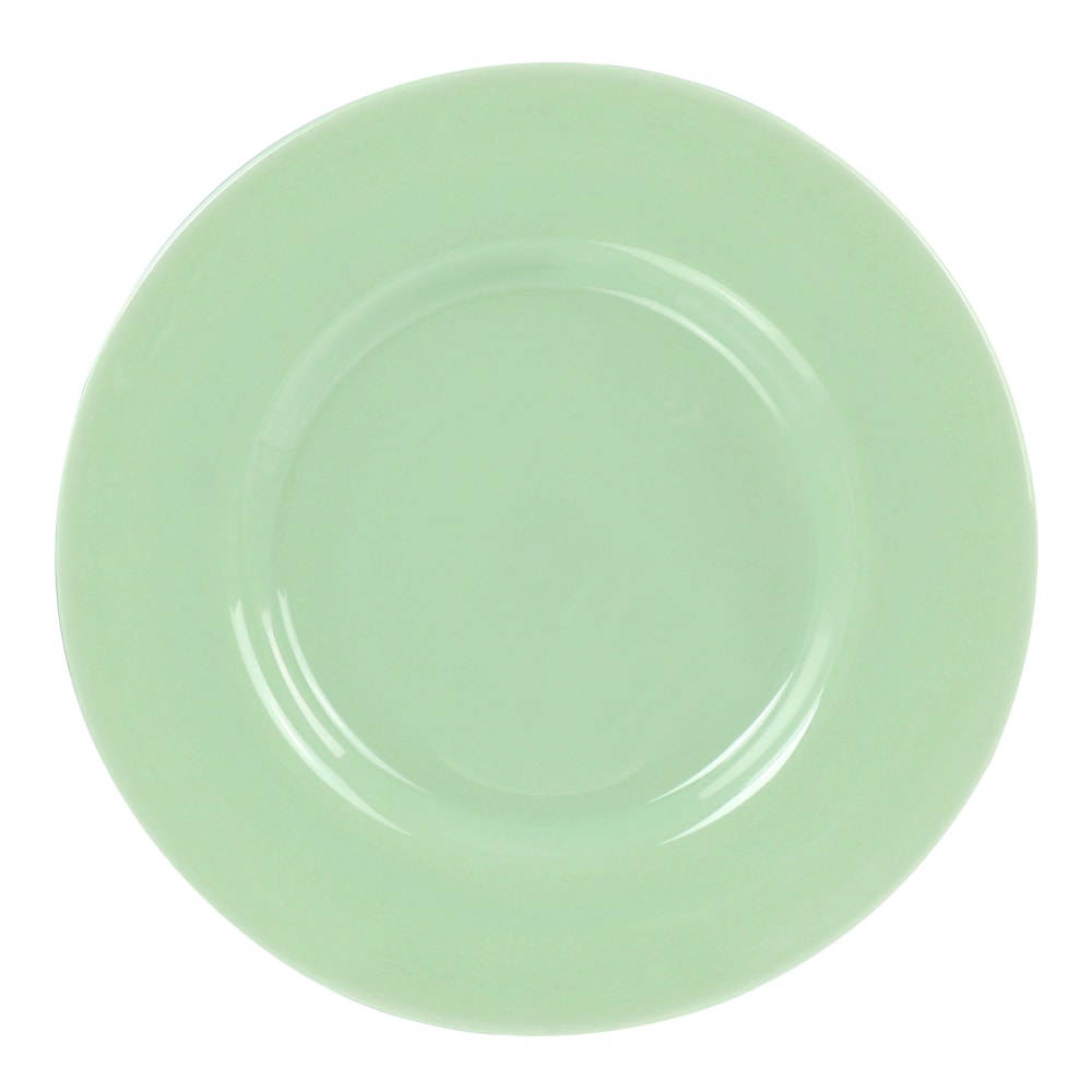 Martha Stewart Glass Serving Platter, 1inH x 13inW x 13inD, Jade Green MPN:995116382M