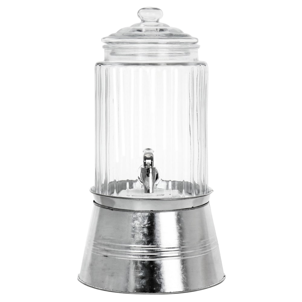 Gibson Home Cheyenne 2-Piece Beverage Dispenser, 230 Oz, Clear MPN:995117054M