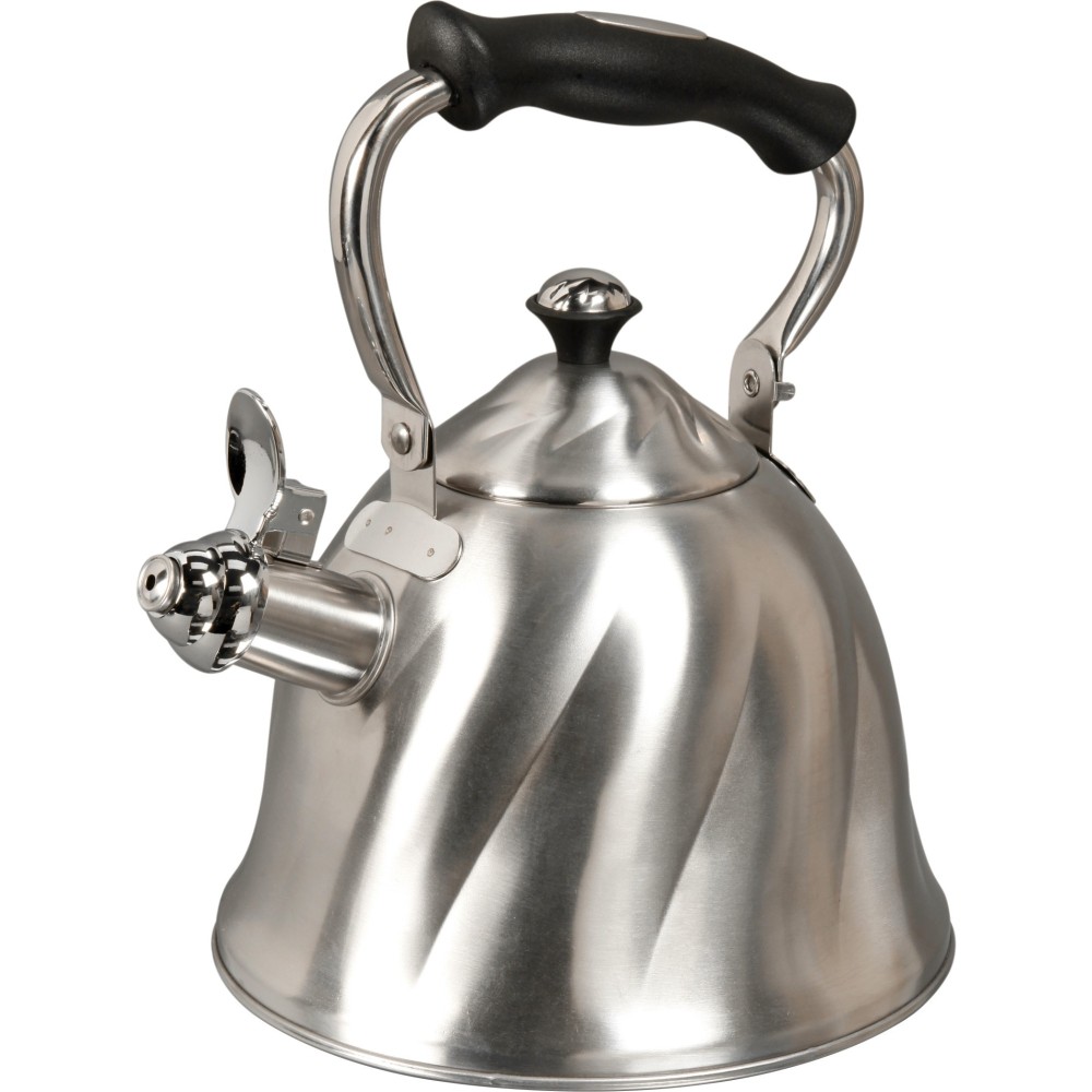 Mr. Coffee Alderton 2.3Qt Tea Kettle with Lid - Cooking - Stainless Steel - Matte, Polished - 1 (Min Order Qty 4) MPN:92111.01