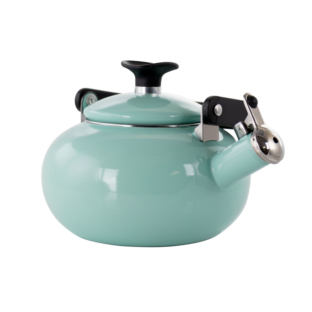Kenmore Enamel-On-Steel Whistling Tea Kettle, 1.5 Qt, Blue MPN:995114029M