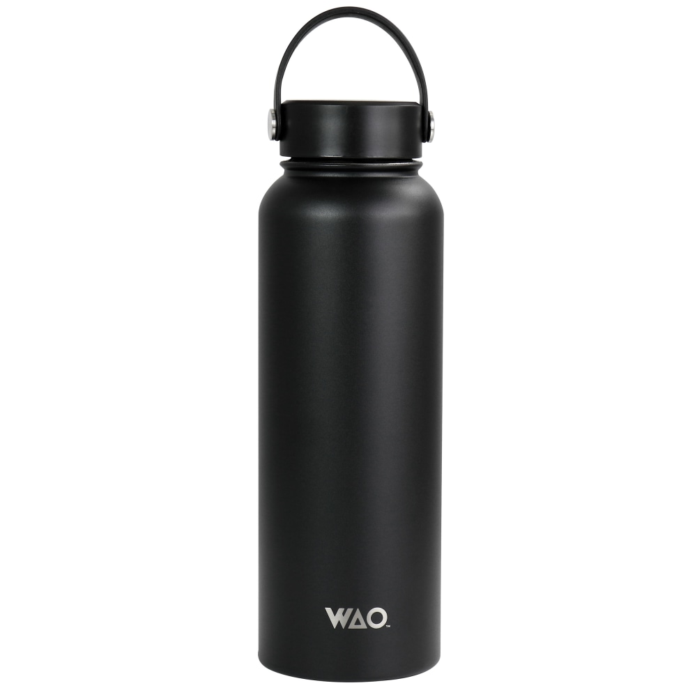 Gibson WAO Thermal Bottle With Lid, 38 Oz, Matte Black MPN:995116890M