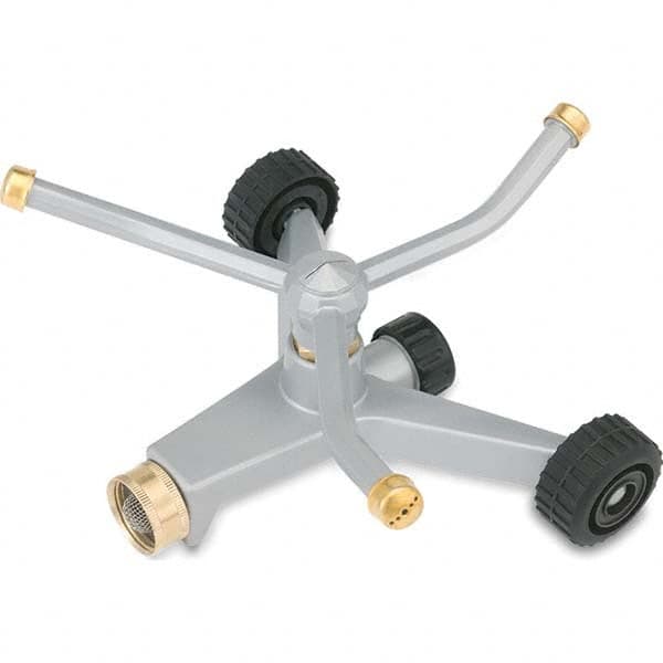 Lawn Sprinklers, Type: Rotary , Base Style: Wheel , Spray Pattern: Circle  MPN:845003-1002