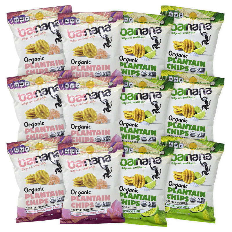 Barnana Plantain Chips, 2 Oz, Pack Of 12 Bags MPN:810050883801