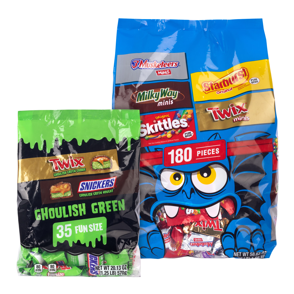 Mars Mixed Chocolate & Sugar Variety Halloween Bundle, 78.76 Oz, Pack Of 215 Pieces MPN:810128792301