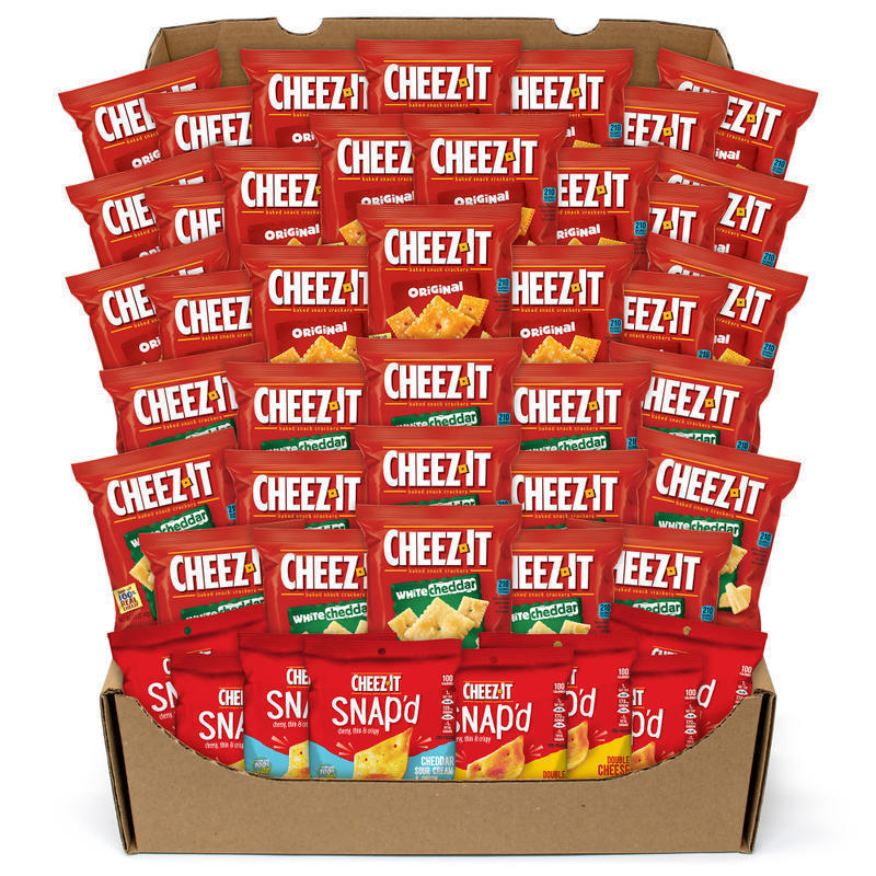 Cheez-It Snack Cracker Variety Pack, Pack Of 45 Bags MPN:700-00122