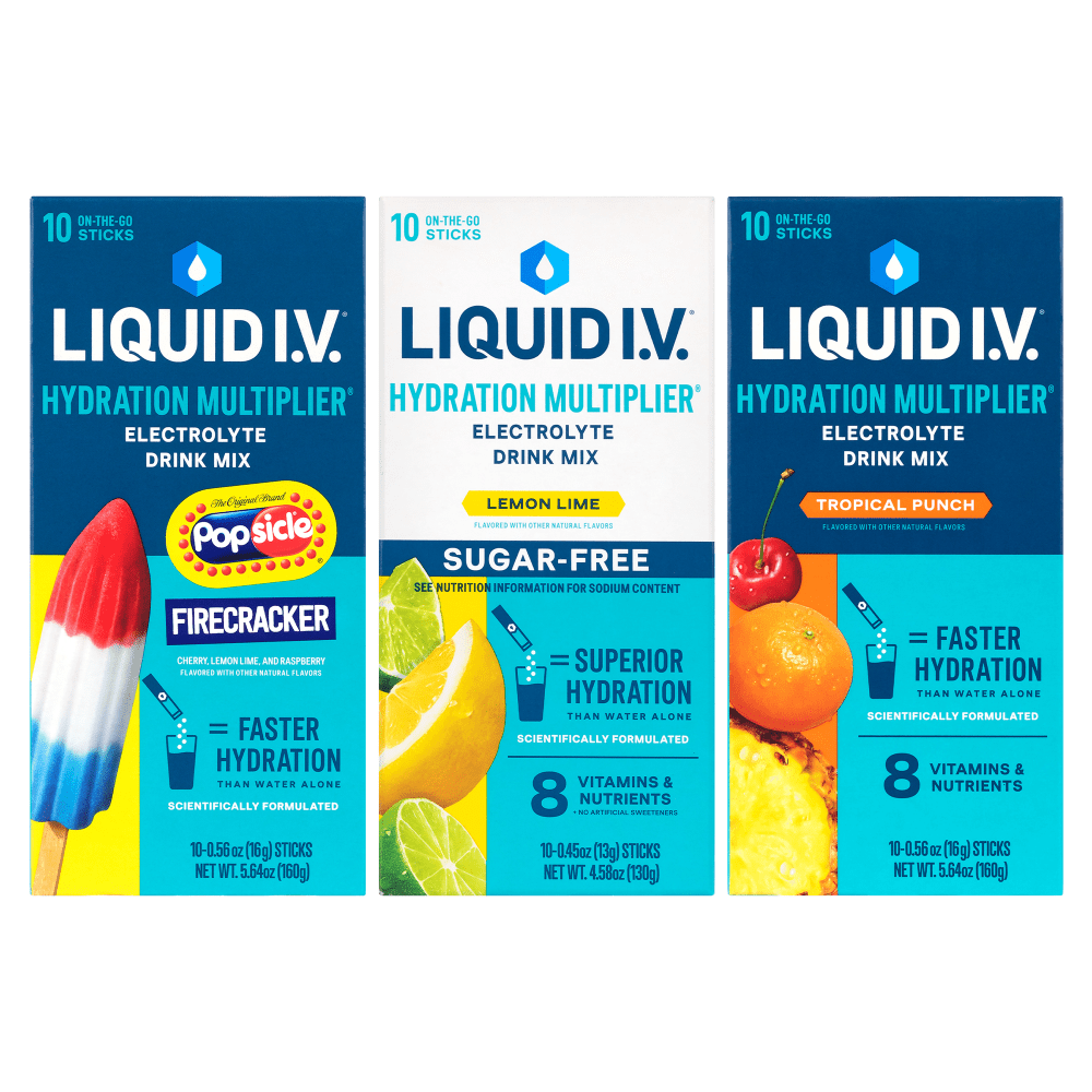 Liquid IV Drink Mix Variety Pack, 0.56 Oz, Total Qty 30 MPN:810128793544