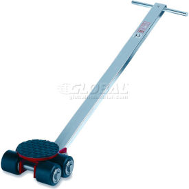 GKS Perfekt® 3-10207 Machinery Roller Dolly Swivel Plate Steer Handle 6600 Lb. Cap. 3-10207