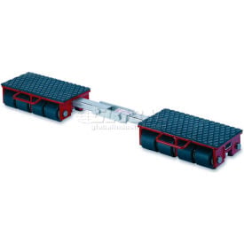 GKS Perfekt® 3-10312 Machinery Roller Dolly Rigid Plates Adj. Width Connector Bar 26400 Lb. 3-10312