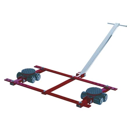 Tandem Machine Dolly, 13, 200 lb., Steel MPN:5-10229