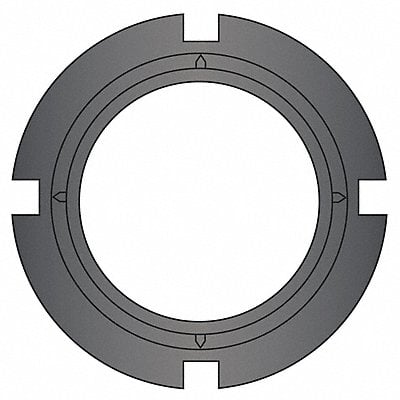 Bearing Locknut 3.527-12x0.698 Steel MPN:AN-18