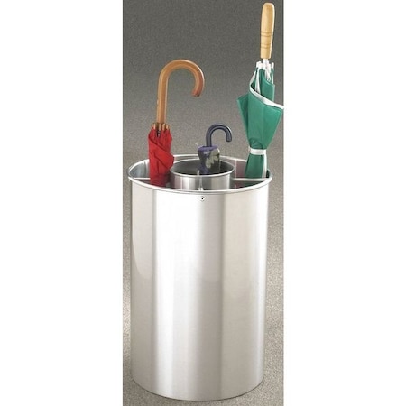 Umbrella Stand, 23 in H, Aluminum MPN:259SA