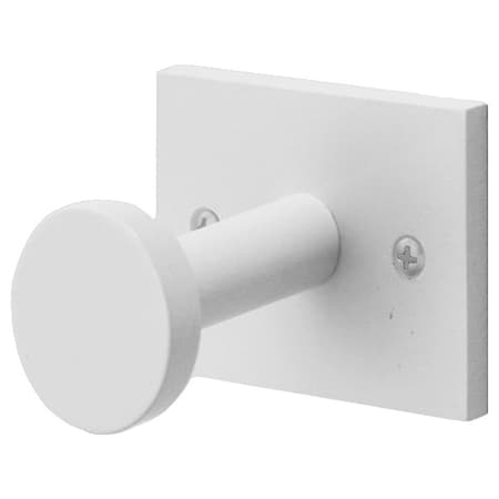 Garment Hook, 3 1/2 in W, Aluminum MPN:D1-WH