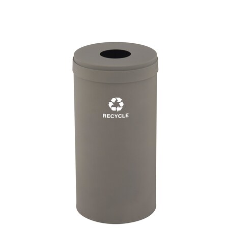 23 gal Recycling Bin, Nickel MPN:B-1542NK-NK-B5