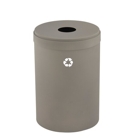 41 gal Recycling Bin, Nickel MPN:B-2042NK-NK-B1