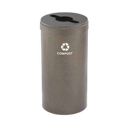 16 gal Recycling Bin, Bronze Vein MPN:M-1532BV-BV-M4