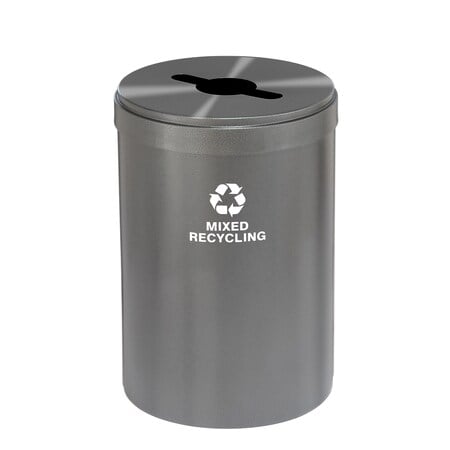33 gal Recycling Bin, Silver Vein MPN:M-2032SV-SV-M3