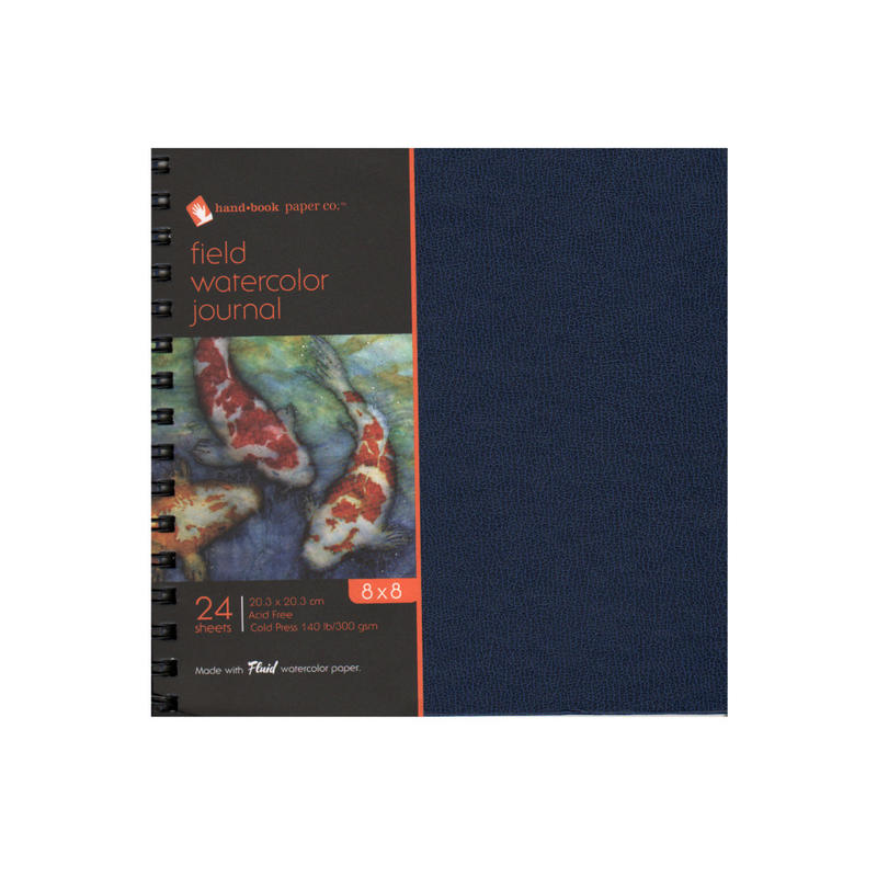Speedball Hand Book Journal Co. Field Watercolor Journal, 8in x 8in, 24 Sheets MPN:780088