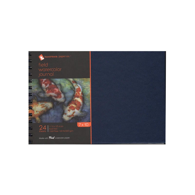 Speedball Hand Book Journal Co. Field Watercolor Journal, 10in x 7in, 24 Sheets MPN:780710