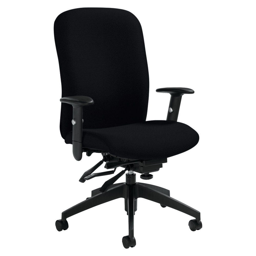 Global Truform High-Back Multi-Tilter Adjustable Chair, 42inH x 26inW x 25inD, Black MPN:5450-3SCBK-JN02