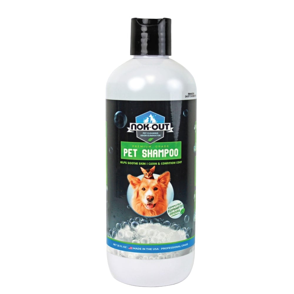 NOK OUT Premium Grade Pet Shampoo, For Dogs And Cats, 20 Oz MPN:NOPS-20-06