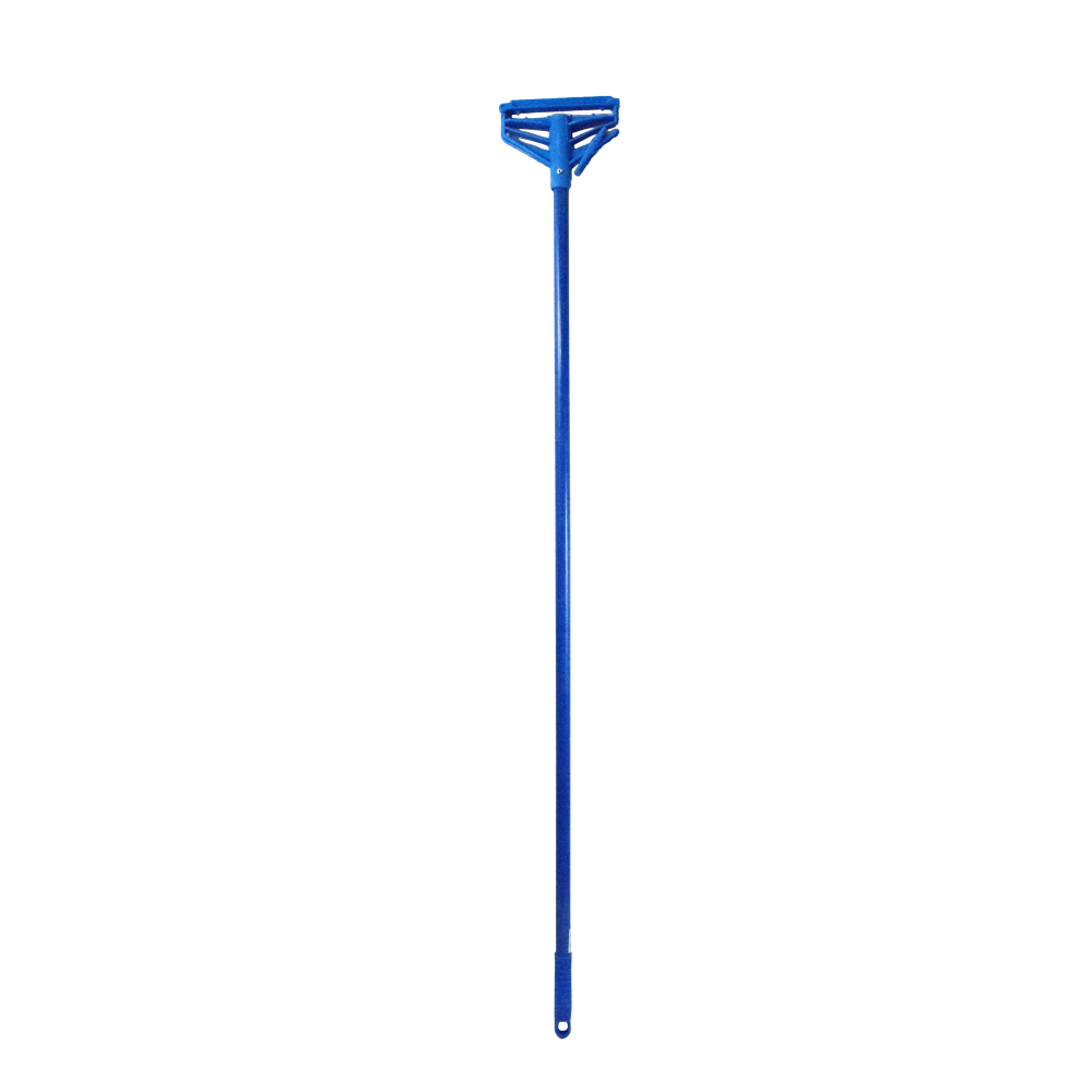 Globe Commercial Products Mop Handle, 60in, Fiberglass, Blue MPN:3120