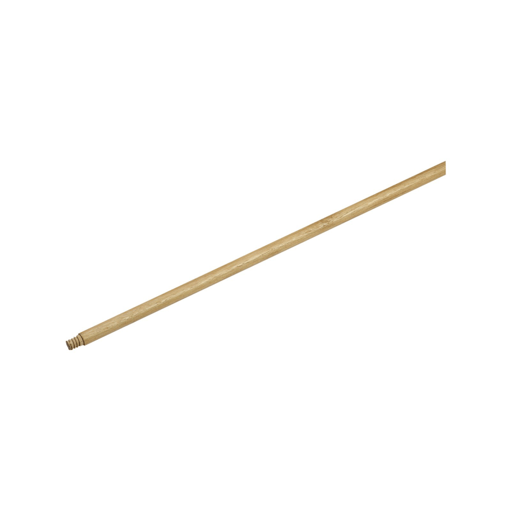 Globe Commercial Products Wood Broom Handle, 15/16in x 60in, Beige/Brown MPN:4071