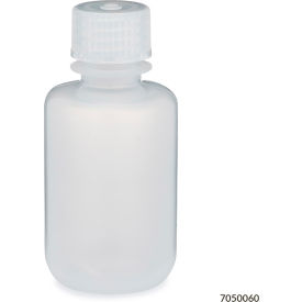 Bottle Narrow Mouth Polypropylene Attached Polypropylene Screw Cap 60mL 12/Pack 7050060