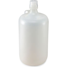 Bottle Narrow Mouth Polypropylene Bottle Attached Polypropylene Screw Cap 4 Liters (1 Gallon) 7054000