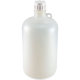 Bottle Narrow Mouth Polypropylene Bottle Attached Polypropylene Screw Cap 8 Liters (2 Gallons) 7058000