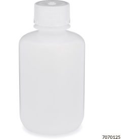 Bottle Narrow Mouth LDPE Attached Polypropylene Screw Cap 125mL 12/Pack 7070125