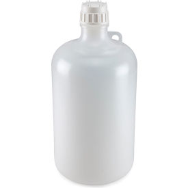 Bottle Narrow Mouth LDPE Bottle Attached Polypropylene Screw Cap 8 Liters (2 Gallons) 7078000