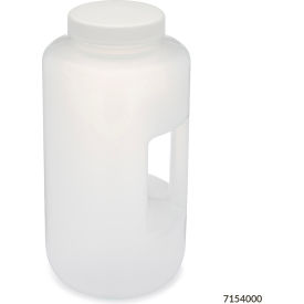 Bottle Wide Mouth with Handle Round Polypropylene 4L 7154000