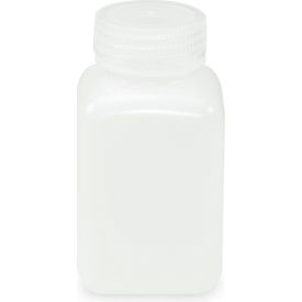 Globe Scientific™ Diamond® Real Seal™ HDPE Bottle with Screw Cap 250mL Cap. 12/Pack 7180250