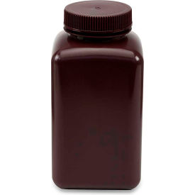 Globe Scientific™ Diamond® Real Seal™ Lab Bottle w/Screw Cap 1000 mL Cap. 6/Pack 7181000AM