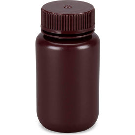 Globe Scientific™ Diamond® Essentials™ Bottle w/Amber PP Closure125 mL Cap.500/Case 7510125AMBKS
