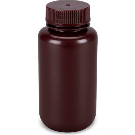 Globe Scientific™ Diamond® Essentials™ Bottle w/Amber PP Closure250 mL Cap.250/Case 7510250AMBKS