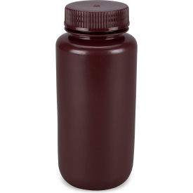 Globe Scientific™ Diamond® Essentials™ Bottle w/Amber PP Closure500 mL Cap.125/Case 7510500AMBKS