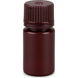 Globe Scientific™ Diamond® Essentials™ Boston Bulk Bottle 15 mL Cap.2000/CaseAmber 7560015AMBKS