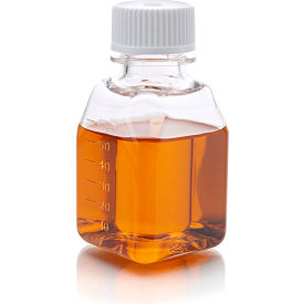 Globe Scientific™ Diamond® Real Seal™ Square Media Bottle 60 mL Cap. 24/Case 7610060