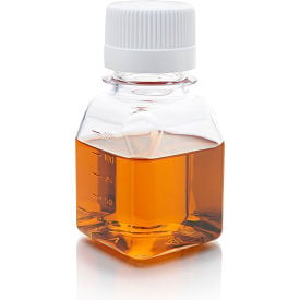 Globe Scientific™ Diamond® Real Seal™ Square Media Bottle 125 mL Cap. 24/Case 7610125