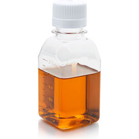 Globe Scientific™ Diamond® Real Seal™ Square Media Bottle 250 mL Cap. 24/Case 7610250