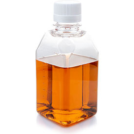 Globe Scientific™ Diamond® Real Seal™ Square Media Bottle 500 mL Cap. 12/Case 7610500