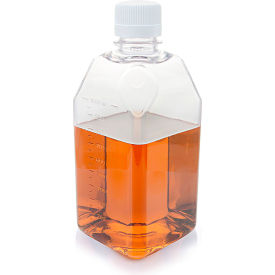 Globe Scientific™ Diamond® Real Seal™ Square Media Bottle 1000 mL Cap. 12/Case 7611000