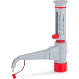 Globe Scientific™ Diamond® SureFlow™ Bottle Top Dispenser Standard 1mL - 10mL Cap. GBTD-10